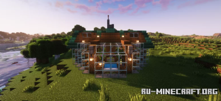 ������� Half circle house ��� Minecraft