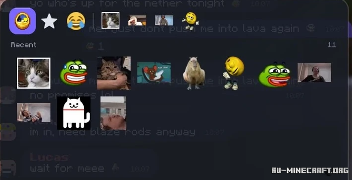 Скачать InGame Messenger для Minecraft 1.19.2