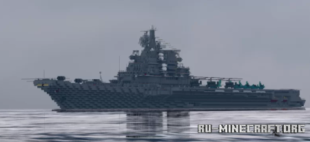 ������� Kiev-class aircraft carrier ��� Minecraft
