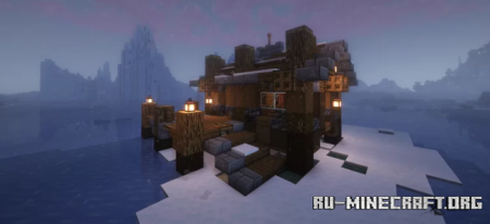 ������� Winter Lake Hut ��� Minecraft
