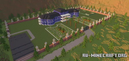 ������� The Blue Mansion by 3088 ��� Minecraft