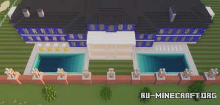 ������� The Blue Mansion by 3088 ��� Minecraft
