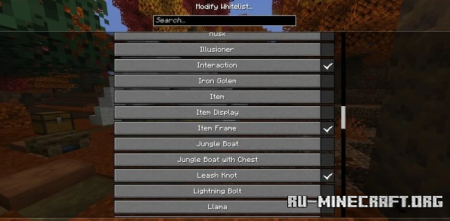 ������� Entity Selection Outlines ��� Minecraft 26.3