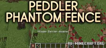 ������� Peddler Phantom Fence ��� Minecraft 1.21.1