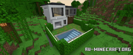 ������� Survival Starter modern house #3 ��� Minecraft