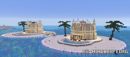 ������� Fantasy Sandstone House by CobaltCurious ��� Minecraft
