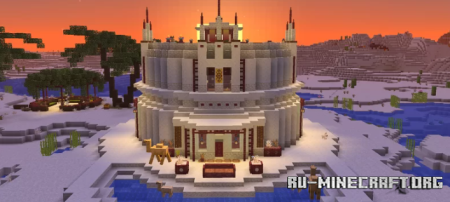 ������� Fantasy Sandstone House by CobaltCurious ��� Minecraft