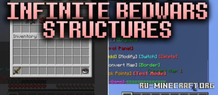 ������� Infinite Bedwars Structures ��� Minecraft 26.2