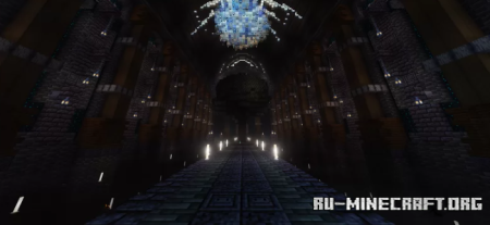 ������� Fantasy Underground Hall with Eclipse Throne ��� Minecraft