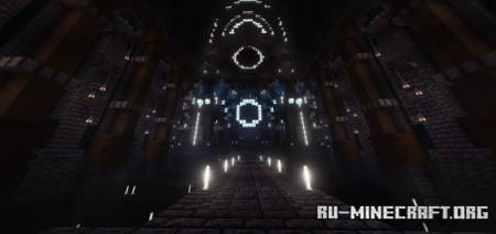 ������� Fantasy Underground Hall with Eclipse Throne ��� Minecraft