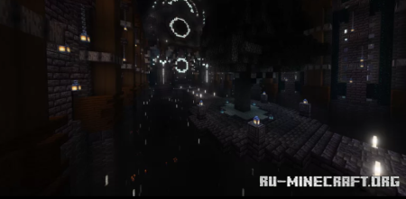 ������� Fantasy Underground Hall with Eclipse Throne ��� Minecraft