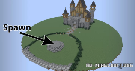 ������� Centro Vestíbulo de castillo medieval ��� Minecraft