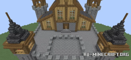 ������� Centro Vestíbulo de castillo medieval ��� Minecraft