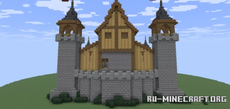 ������� Centro Vestíbulo de castillo medieval ��� Minecraft