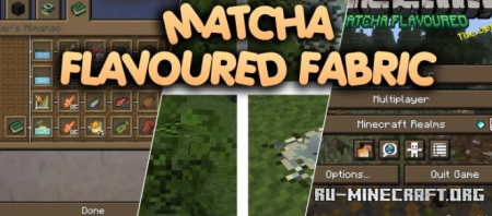 ������� Matcha Flavoured Fabric ��� Minecraft 26.3