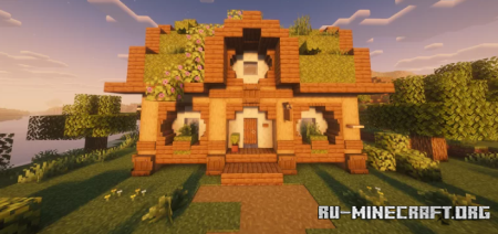 ������� Small Mossy Cottage By Whimsyy ��� Minecraft