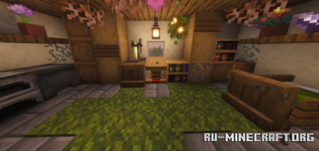 ������� Small Mossy Cottage By Whimsyy ��� Minecraft