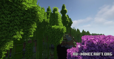 ������� Xali�s Bushy Leaves ��� Minecraft 1.20