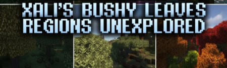 ������� Xali�s Bushy Leaves ��� Minecraft 1.20