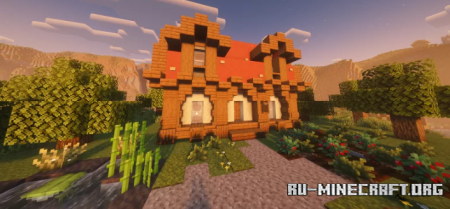 ������� Small Strawberry Cottage ��� Minecraft