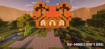 ������� Small Strawberry Cottage ��� Minecraft