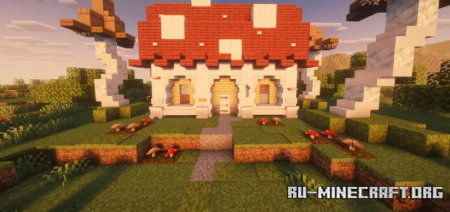 ������� Mushroom Cottage by whimsyy ��� Minecraft