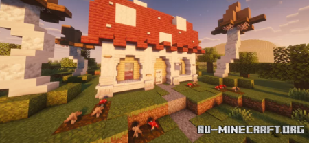������� Mushroom Cottage by whimsyy ��� Minecraft