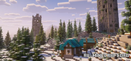 ������� Frostfall Isle - Survival Island ��� Minecraft