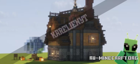 ������� Wayfarer's Lodge - Starter Manor ��� Minecraft