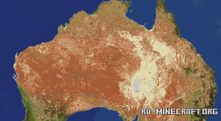 ������� Map of Australia ��� Minecraft