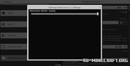 ������� Refined Deferred ��� Minecraft PE 26.0