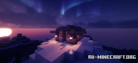 ������� Tiny mountain hut ��� Minecraft