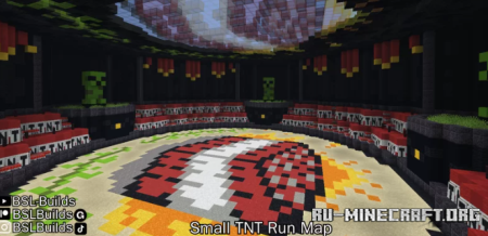 ������� Small TNT Run Map ��� Minecraft
