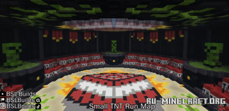 ������� Small TNT Run Map ��� Minecraft