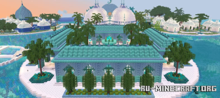 ������� Fantasy Colonnade and Fountain by CobaltCurious ��� Minecraft
