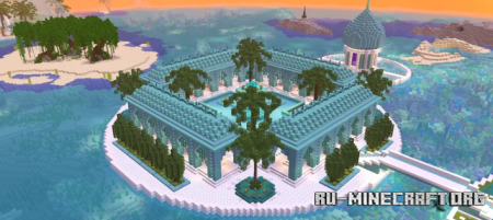 ������� Fantasy Colonnade and Fountain by CobaltCurious ��� Minecraft