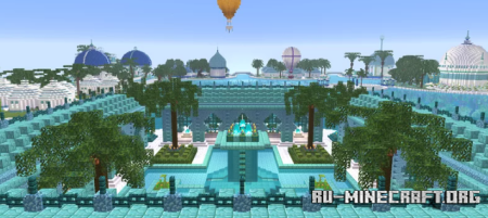 ������� Fantasy Colonnade and Fountain by CobaltCurious ��� Minecraft