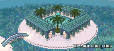 ������� Fantasy Colonnade and Fountain by CobaltCurious ��� Minecraft