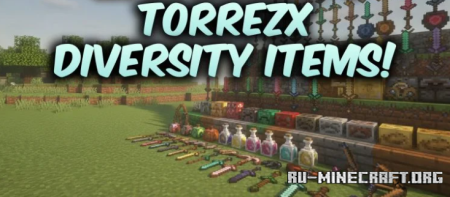 ������� Torrezx Diversity Items ��� Minecraft 1.21