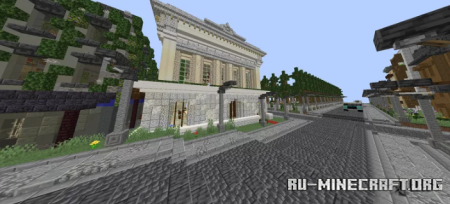 ������� City, buildings by 3a9z ��� Minecraft