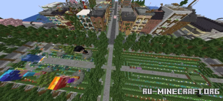 ������� City, buildings by 3a9z ��� Minecraft