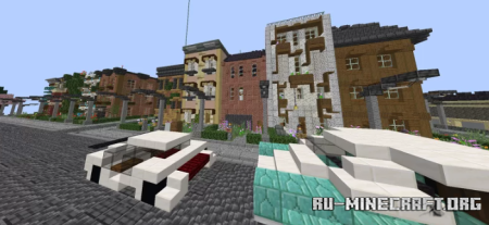 ������� City, buildings by 3a9z ��� Minecraft