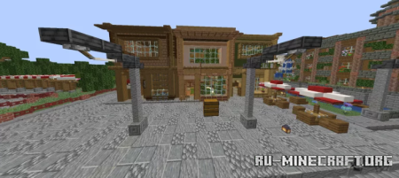 ������� City, buildings by 3a9z ��� Minecraft