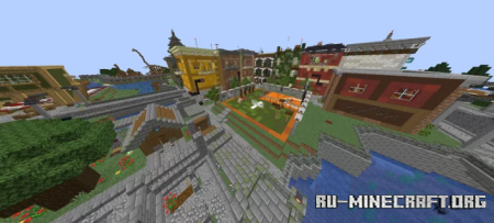 ������� City, buildings by 3a9z ��� Minecraft