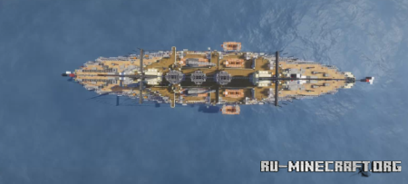 ������� SMS Deutschland- German Pre-Dreadnought Battleship ��� Minecraft