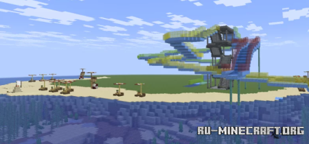 ������� Parque De Diversiones En Playa ��� Minecraft