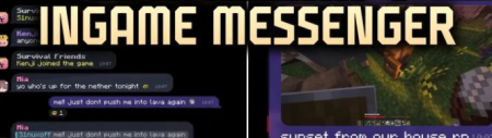 ������� InGame Messenger ��� Minecraft 1.19.2