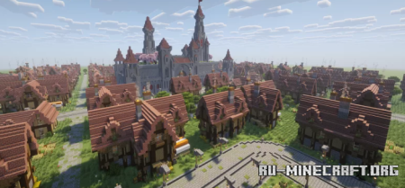 ������� Very Small Medieval Town ��� Minecraft
