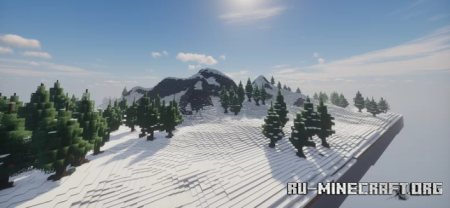 ������� Snow terrain by SirDragonTV ��� Minecraft
