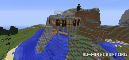 ������� House Waterfall ��� Minecraft